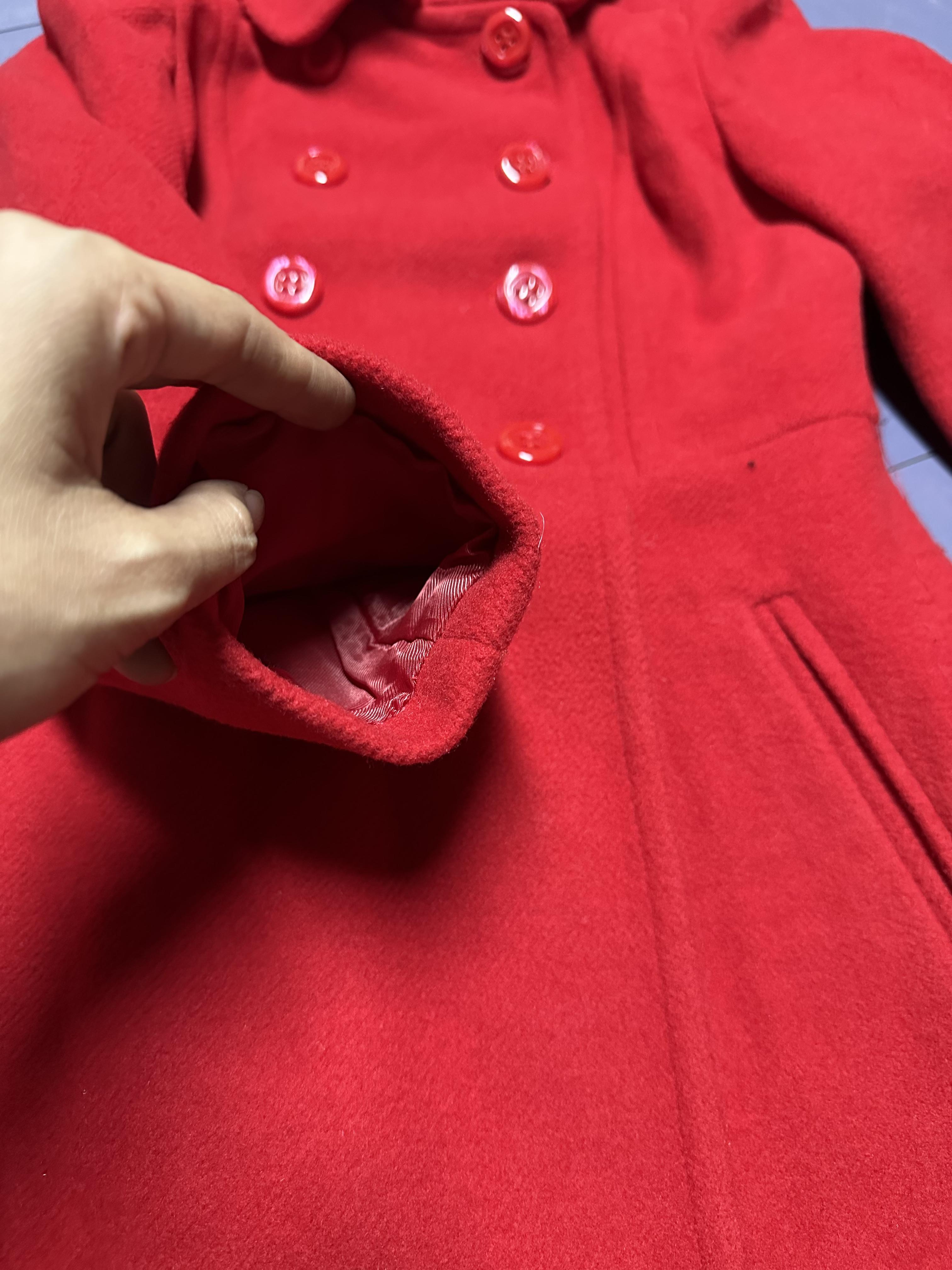 เสื้อโค้ท peacoat เสื้อโค้ทเฟอร์ โค้ทสีแแดง แบรนด์ สำเนา สำเนา สำเนา