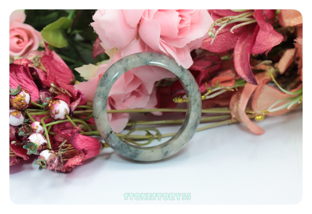 กำไลหยกลายธรรมชาติ6.0