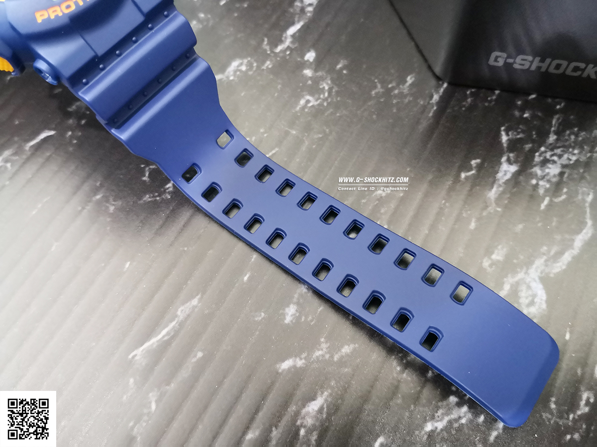 CASIO G-SHOCK นาฬิกาข้อมือ นาฬิกากันน้ำ นาฬิกาของแท้ ประกันศูนย์ CMG 1 ปี รุ่น GA-110FC-2A นาฬิกาสีน้้ำเงิน