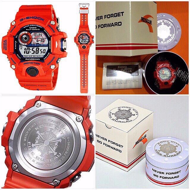 CASIO G-SHOCK นาฬิกาข้อมือ นาฬิกากันน้ำ นาฬิกาของแท้ ประกันศูนย์ CMG 1 ปี รุ่น GW-9400FBJ-4 นาฬิกาสีส้ม