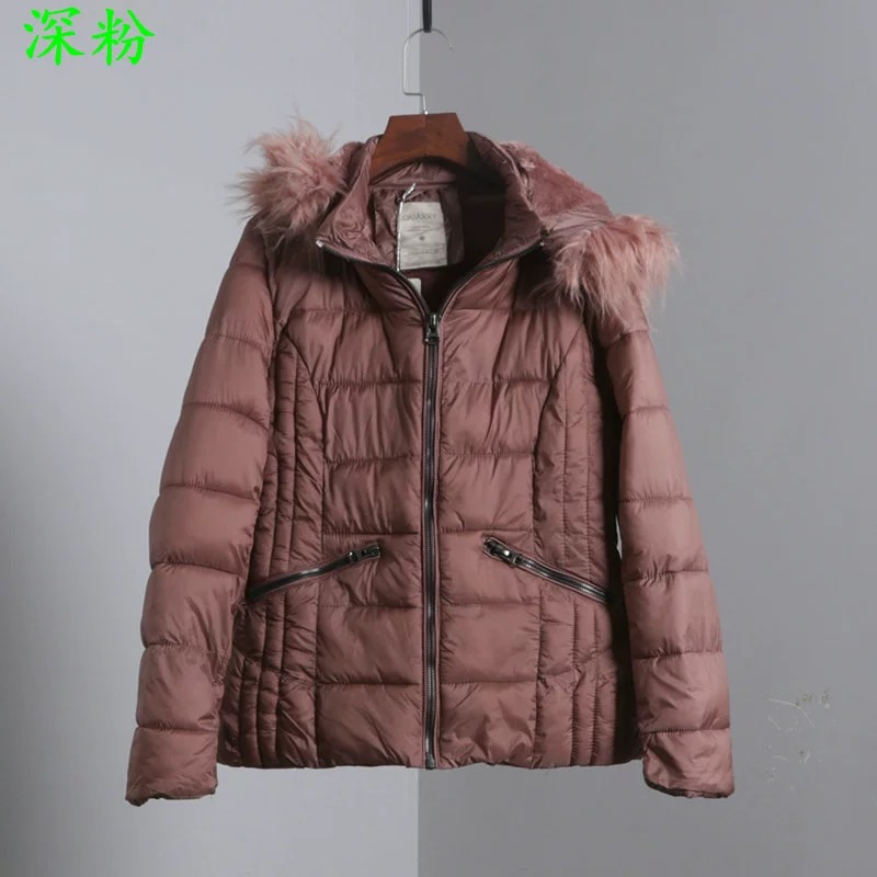 MAREZZI เสื้อกันหนาว เสื้อฮู้ดเฟอร์ บุนวมอุ่น แบรนด์ Marezzi (padded puffer coat) ดำ