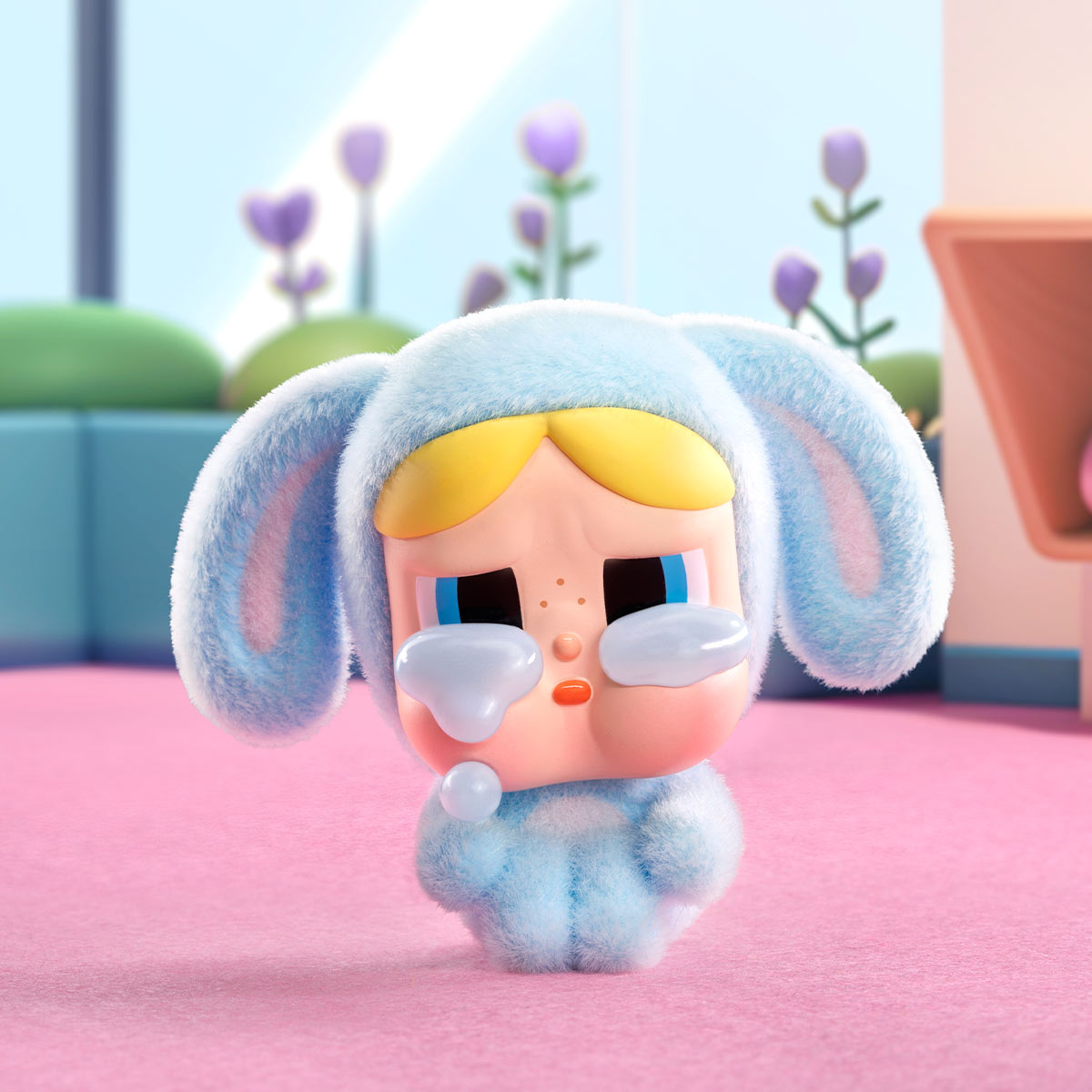 POPMART CRYBABY × Powerpuff Girls Series Figur
