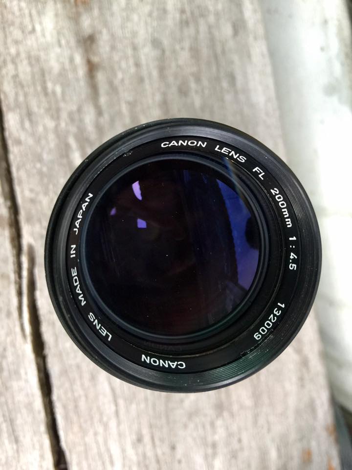 CANON FL LENS 200MM.F4.5 FL MOUNT