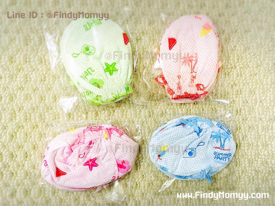 เซ็ตถุงมือ+ถุงเท้า เด็กแรกเกิด มี4สี