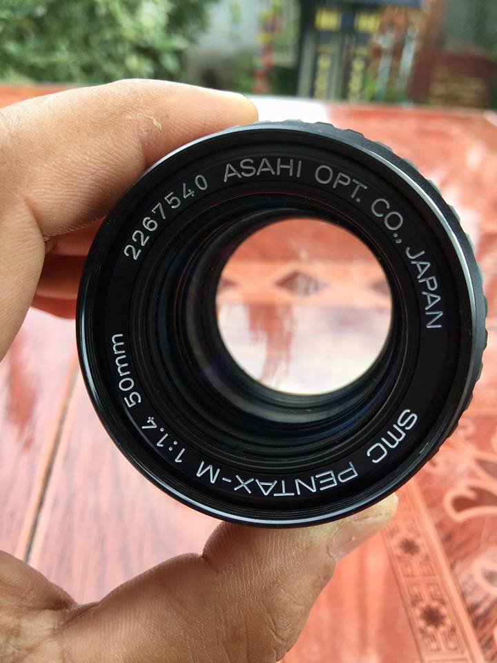 SMC PENTAX-M 50MM.F1.4 PK MOUNT