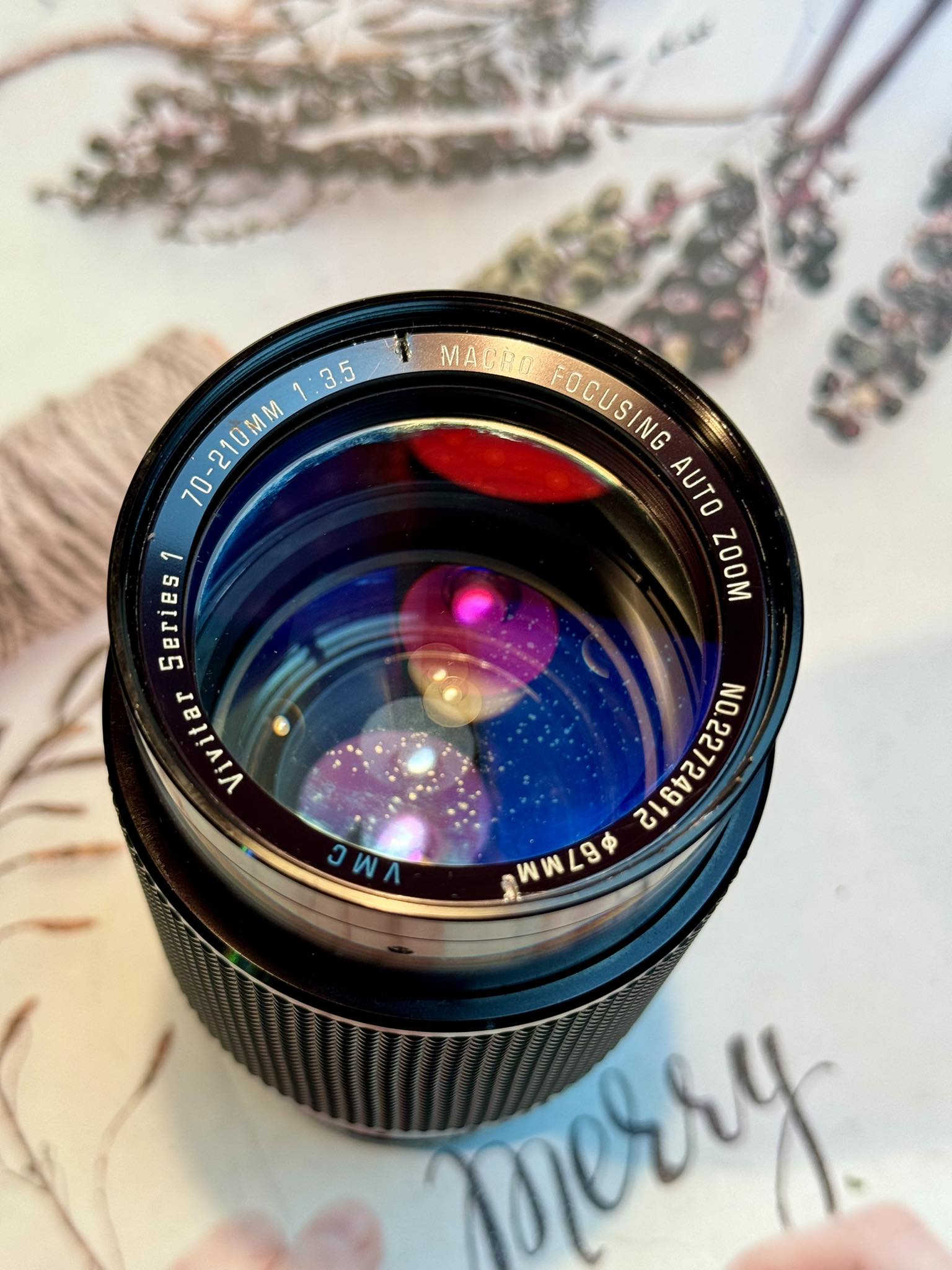 VIVITAR SERIES 1 70-210MM.F3.5 MACRO FOCUSING AUTO ZOOM M42 MOUNT