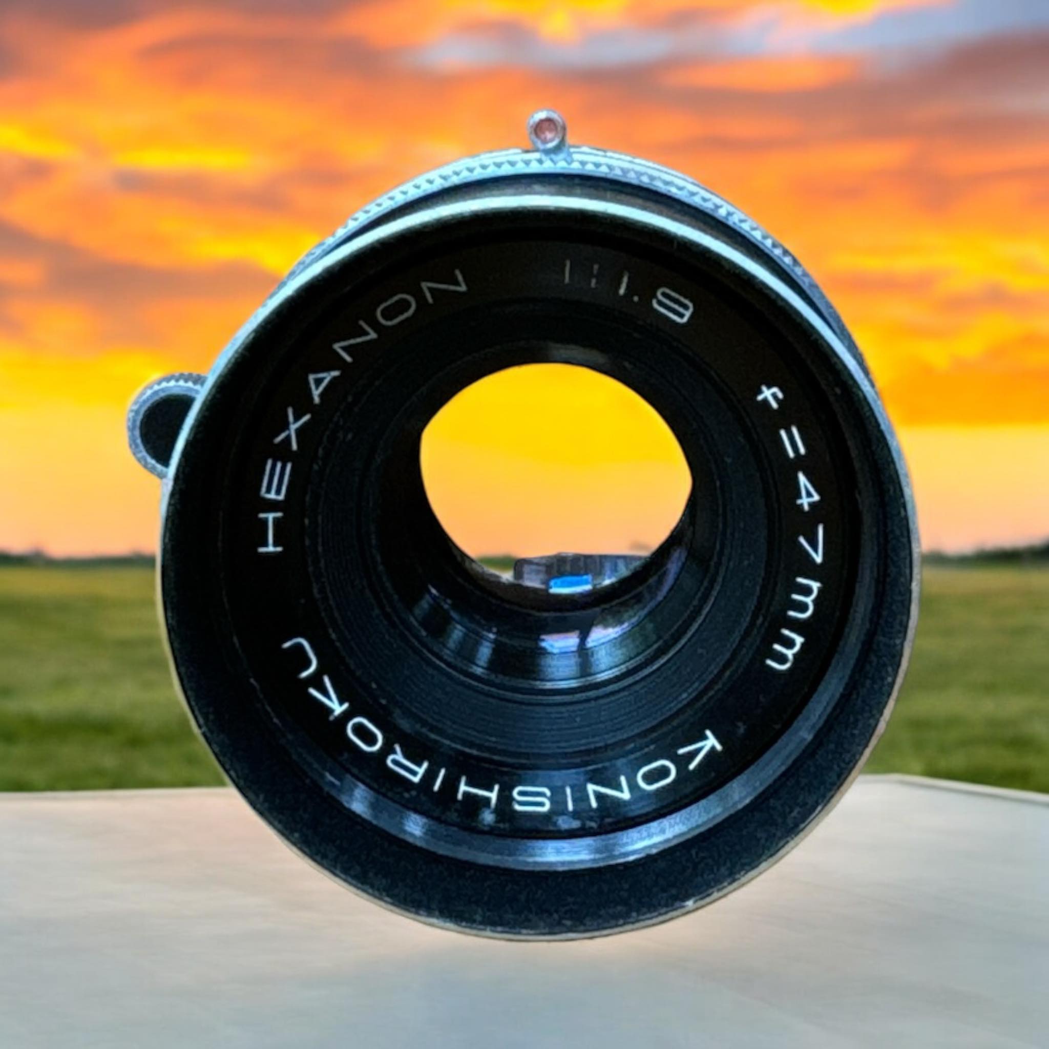 KONISHIROKU HEXANON 47MM.F1.9 MODIFIED M39