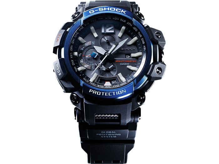 CASIO G-SHOCK นาฬิกาข้อมือ นาฬิกากันน้ำ นาฬิกาของแท้ ประกันศูนย์ CMG 1 ปี รุ่น GPW-2000-1A2 นาฬิกาสีดำ