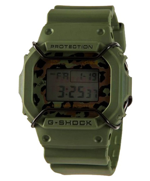 CASIO G-SHOCK นาฬิกาข้อมือ นาฬิกากันน้ำ นาฬิกาของแท้ ประกันศูนย์ CMG 1 ปี รุ่น DW-5600SBTG-3D นาฬิกาสีเขียว