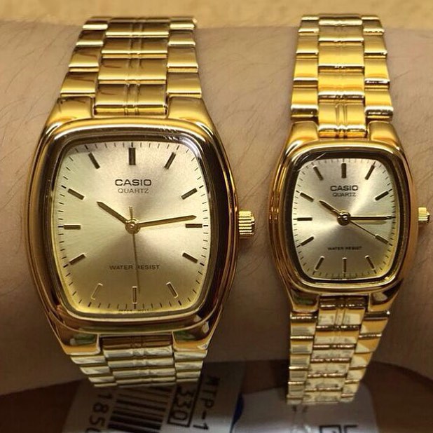 CASIO นาฬิกาคาสิโอ นาฬิกาข้อมือ นาฬิกากันน้ำ นาฬิกาของแท้ ประกันศูนย์ CMG 1 ปี รุ่น LTP-1169N-9A นาฬิกาสีทอง