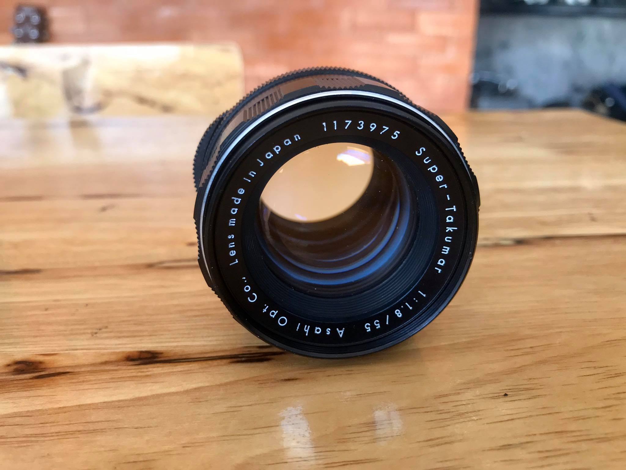 SUPER TAKUMAR 55MM.F1.8 M42 MOUNT