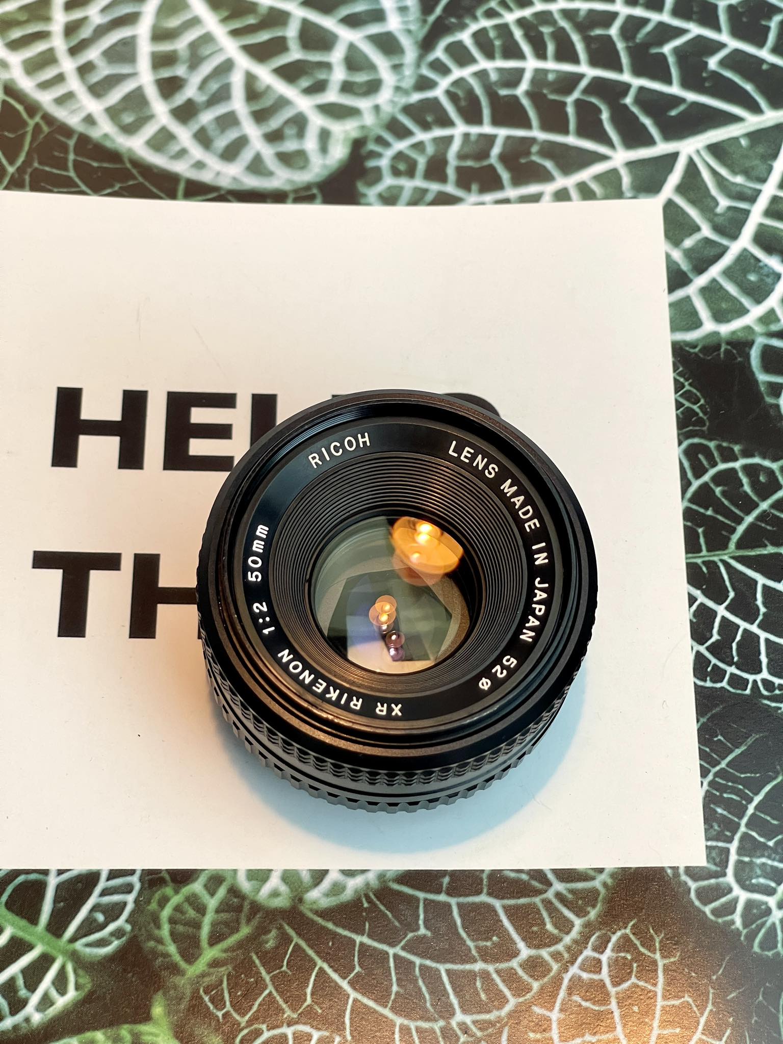 RICOH XP RIKENON 50MM.F2 PK MOUNT