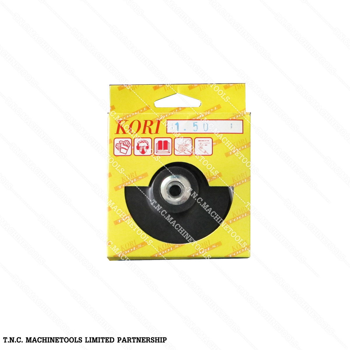 แผ่นจานโฟมหลังสักหลาด KORI