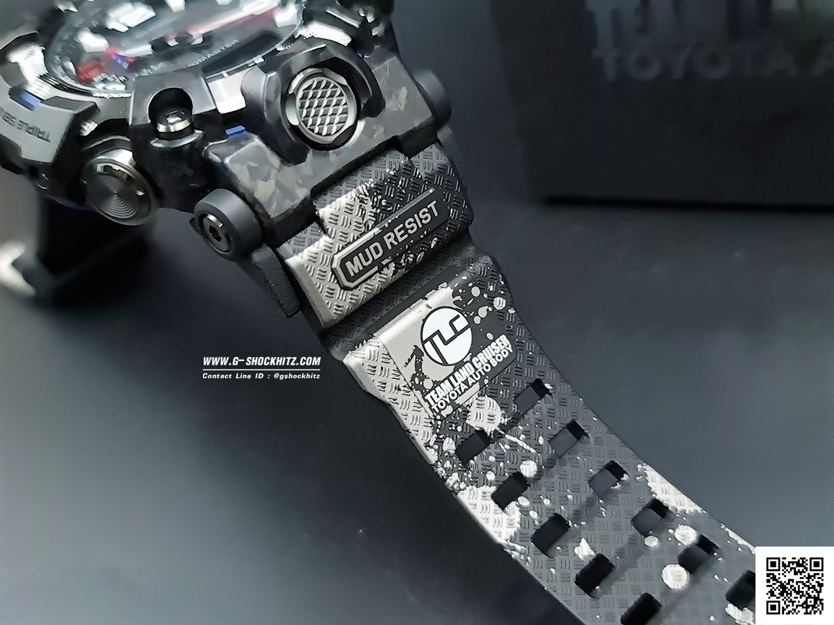 CASIO G-SHOCK นาฬิกาข้อมือ นาฬิกากันน้ำ นาฬิกาของแท้ ประกันศูนย์ CMG 1 ปี รุ่น GWG-2000TLC-1A นาฬิกาสีดำ