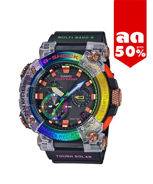 CASIO G-SHOCK นาฬิกาข้อมือ นาฬิกากันน้ำ นาฬิกาของแท้ ประกันศูนย์ CMG 1 ปี รุ่น GWF-A1000BRT-1A นาฬิกาสีดำ