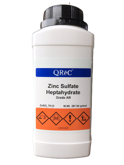 Zinc Sulfate Heptahydrate, AR 1 Kg. QReC™