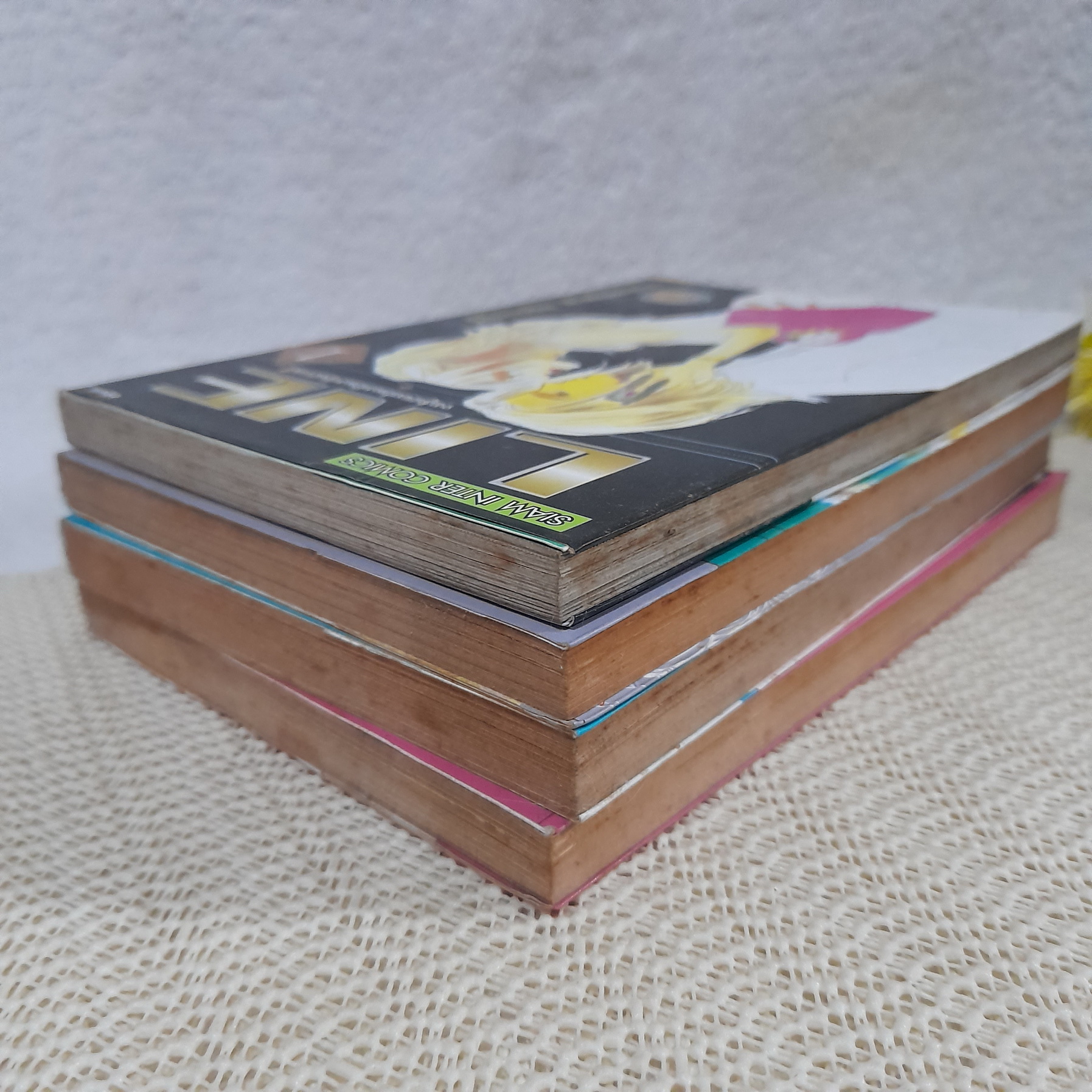 Line หนุ่มละอ่อนอ้อนรักสาวเก๋ 1-4 ไม่จบ