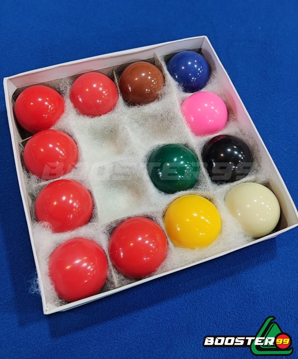 ลูกสนุกเกอร์ 6แดง เกรดราคาถูก ขนาดเล็ก 38มิล. 1ชุด=13ลูก