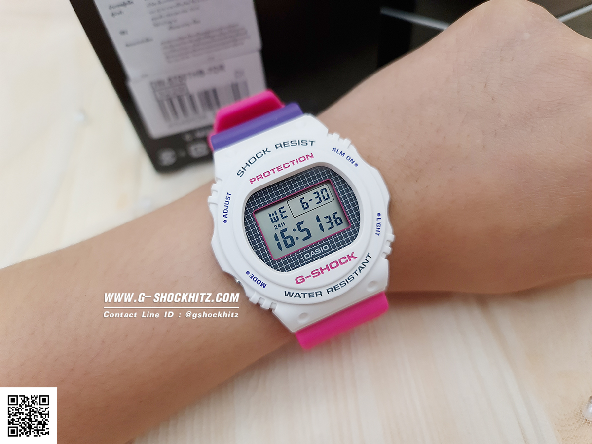 นาฬิกา Casio G-SHOCK รุ่น DW-5700THB-7 ของแท้ ประกันศูนย์ CMG 1 ปี 