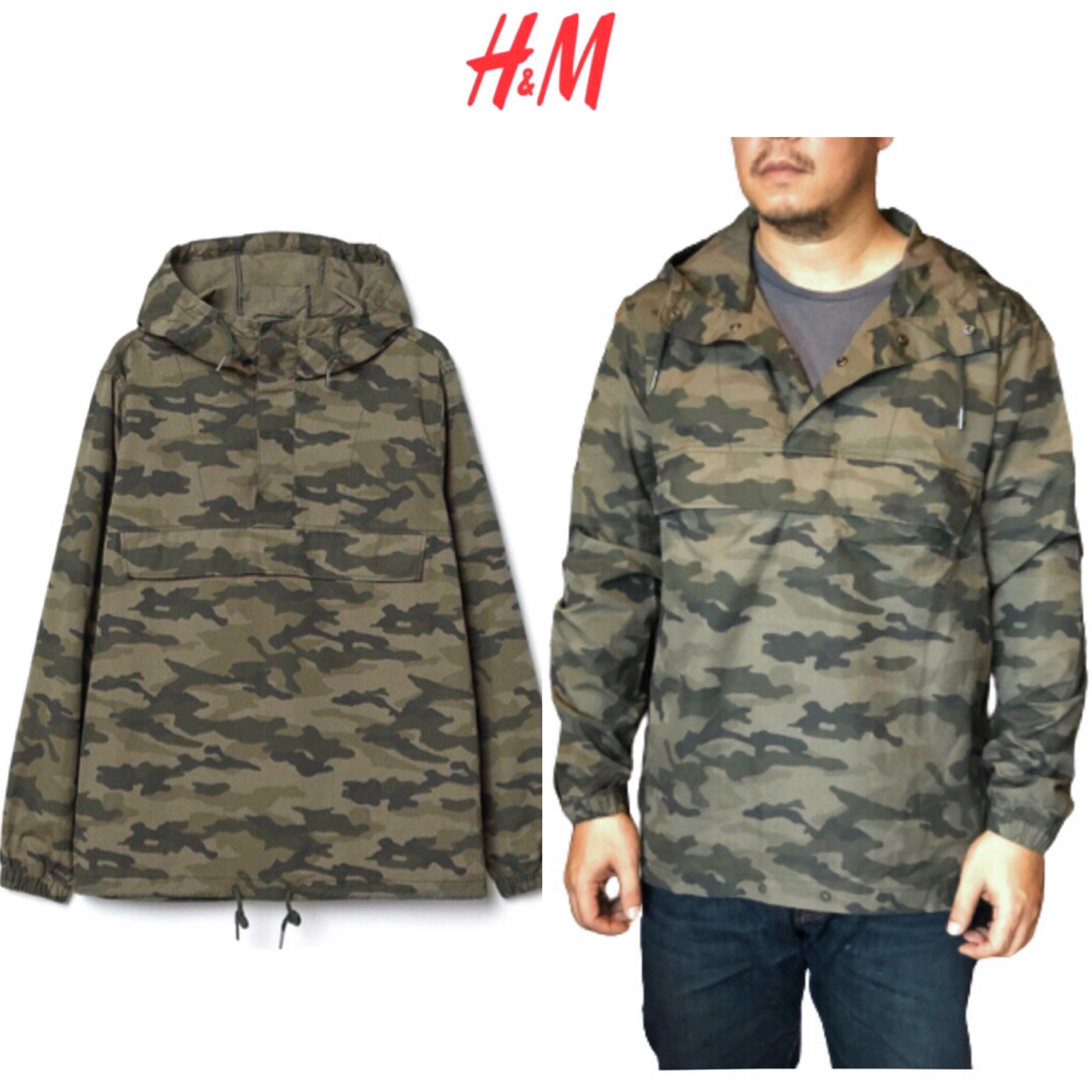 H&M แจ็คเก็ต เสื้อฮู้ดทหาร เสื้อเขียวลายพราง แบรนด์ H&M (งานตัดป้าย)สินค้าหลุดโรงงาน จำนวนจำกัดคะ M/L/XL สำเนา สำเนา สำเนา สำเนา สำเนา สำเนา สำเนา สำเนา สำเนา สำเนา ลายพราง