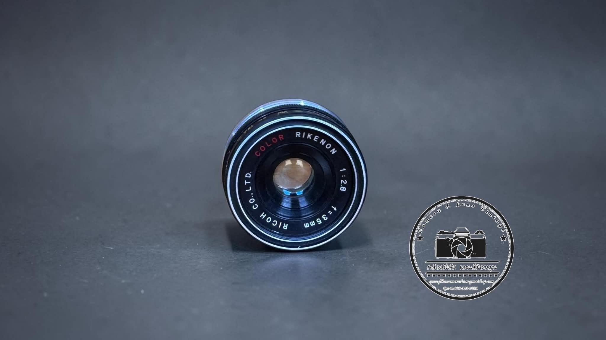 RICOH COLOR RIKENON 35MM.F2.8 MODIFIED M39 MOUNT