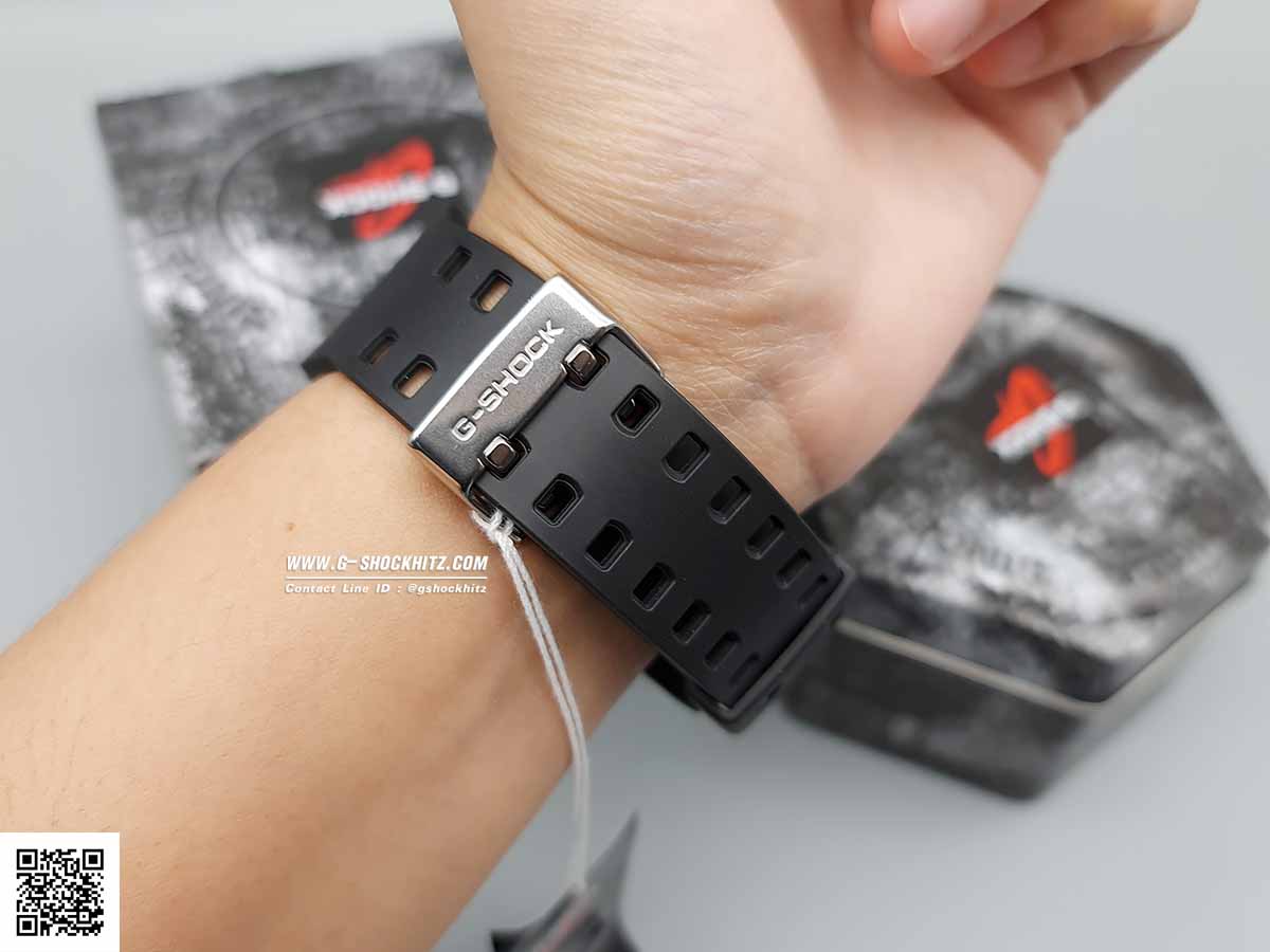 CASIO G-SHOCK นาฬิกาข้อมือ นาฬิกากันน้ำ นาฬิกาของแท้ ประกันศูนย์ CMG 1 ปี รุ่น GA-140CT-1A นาฬิกาสีดำ