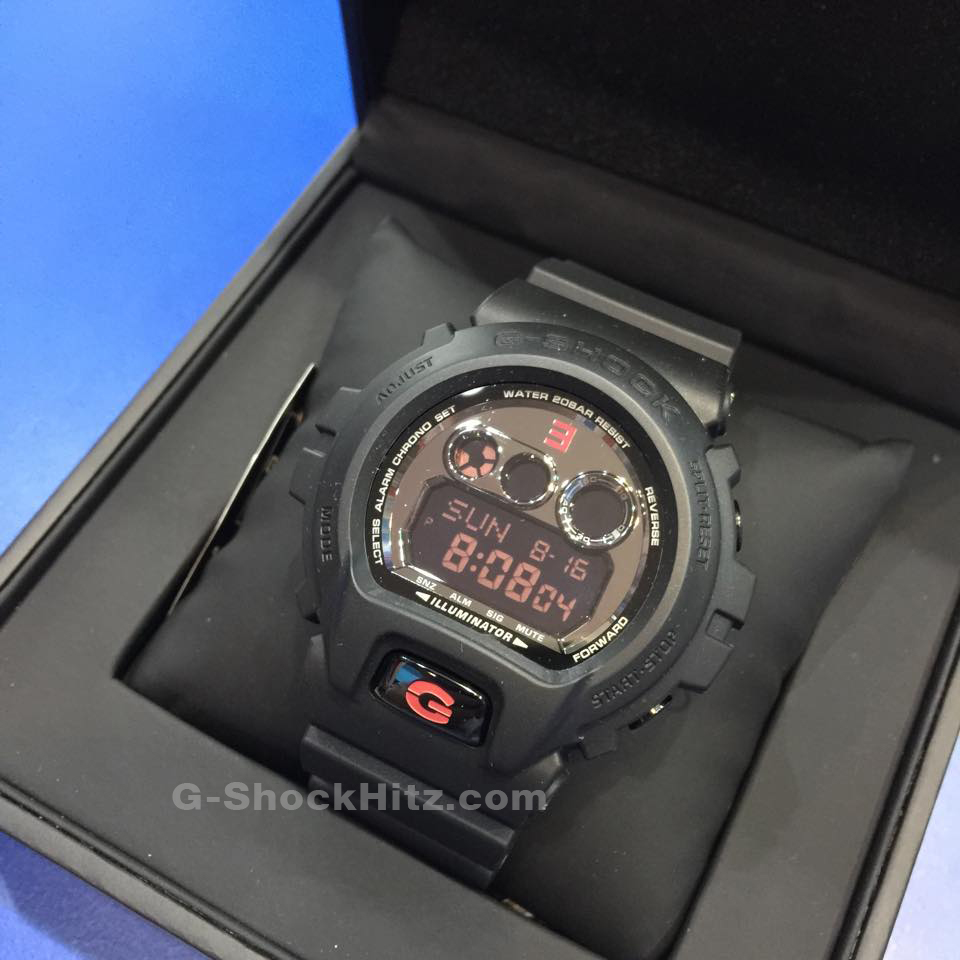 CASIO G-SHOCK นาฬิกาข้อมือ นาฬิกากันน้ำ นาฬิกาของแท้ ประกันศูนย์ CMG 1 ปี รุ่น GD-X6900MNM-1 นาฬิกาสีดำ