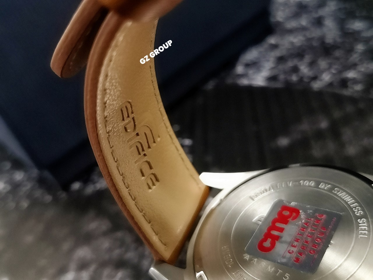 CASIO MID YEAR SALE EDIFICE พร้อมส่ง นาฬิกาข้อมือ นาฬิกากันน้ำ นาฬิกาของแท้ ประกันศูนย์ CMG 1 ปี รุ่น EFV-100L-7A นาฬิกาสีน้ำตาล