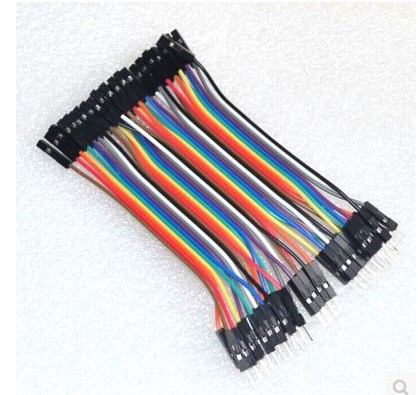 สายจั๊มเปอร์ Jump Wire (Male to Female) ยาว 10cm 40 เส้น