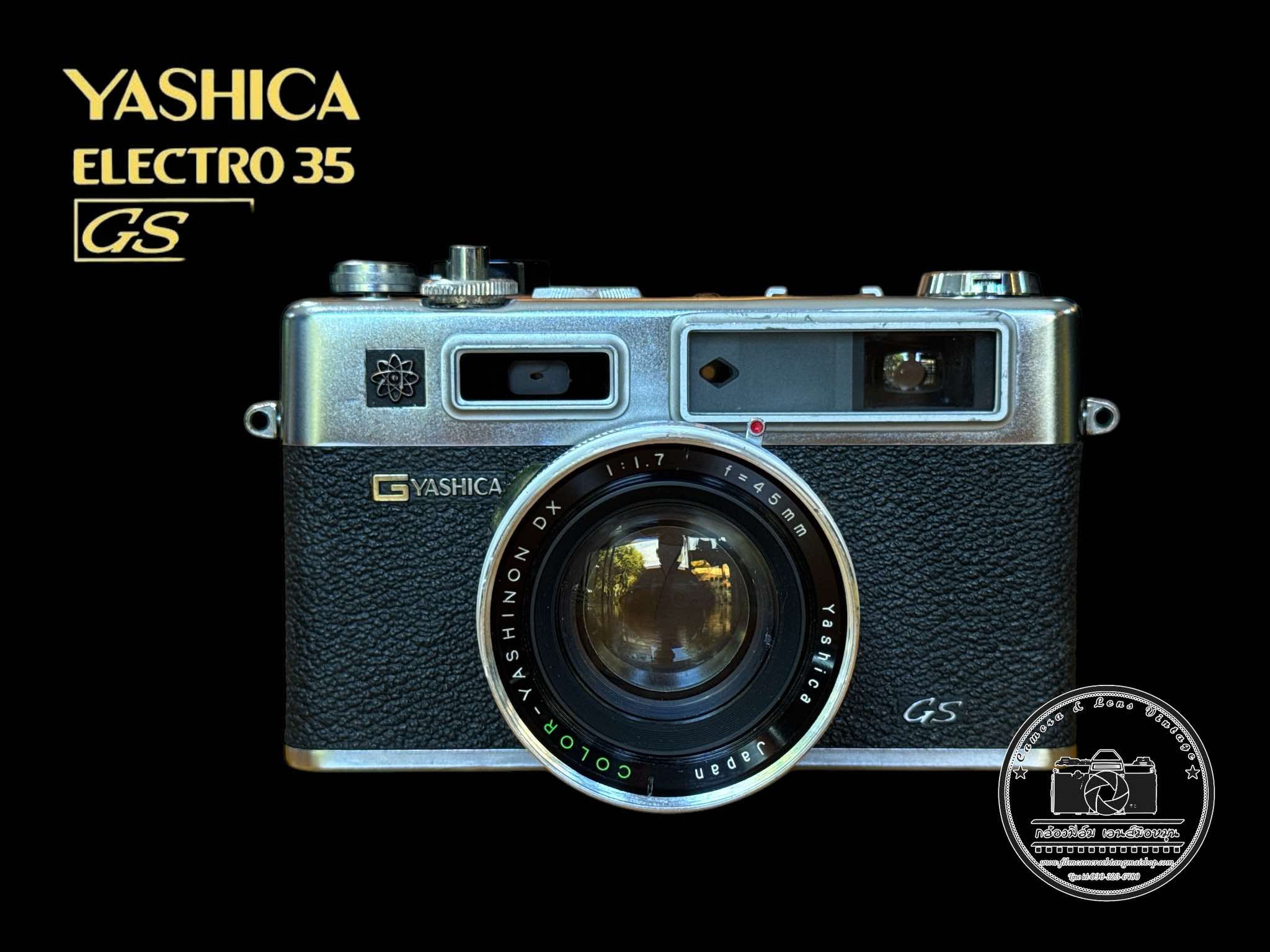 YASHICA ELECTRO 35 GS YASHICA COLOR YASHINON DX 45MM.F1.7