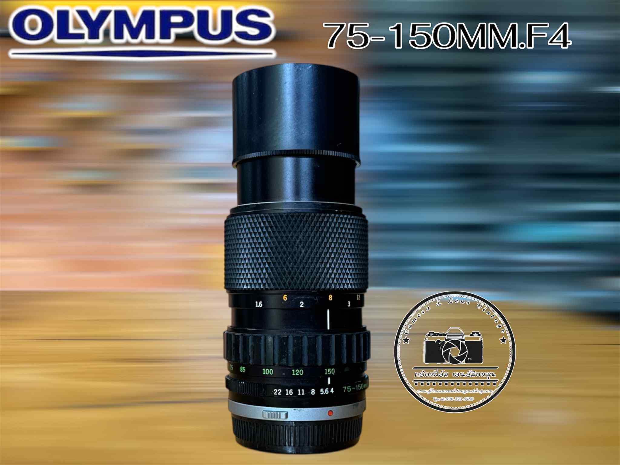 OLYMPUS OM-SYSTEM ZUIKO AUTO ZOOM 75-150MM.F4 OM MOUNT