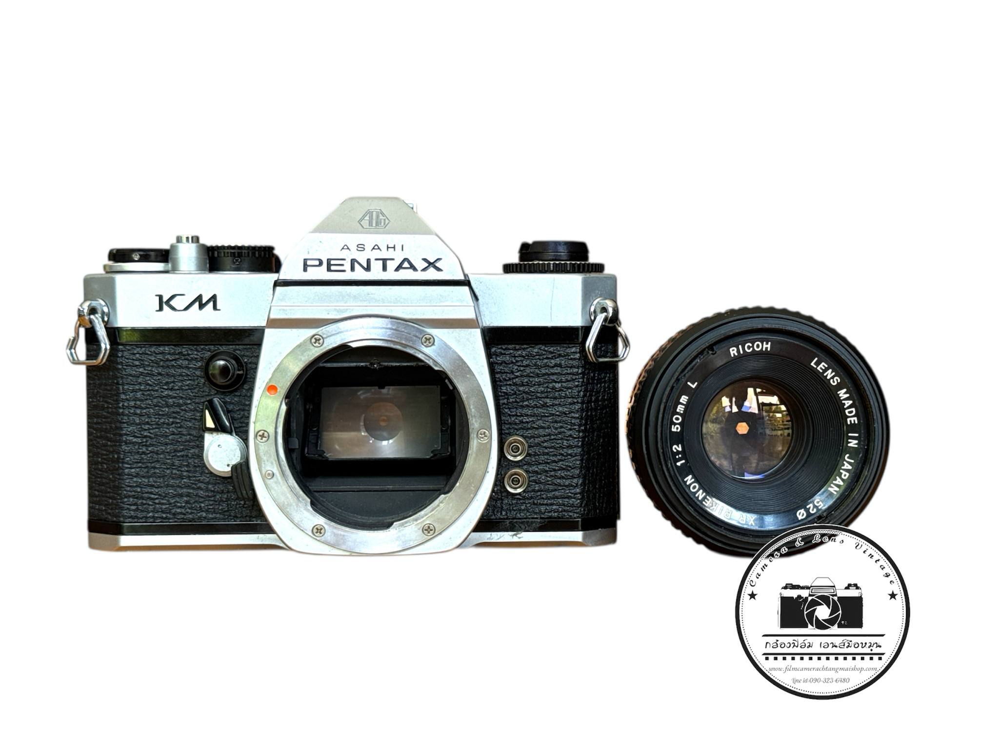 ASAHI PENTAX KM RICOH XR RIKENON 50MM.F2 L