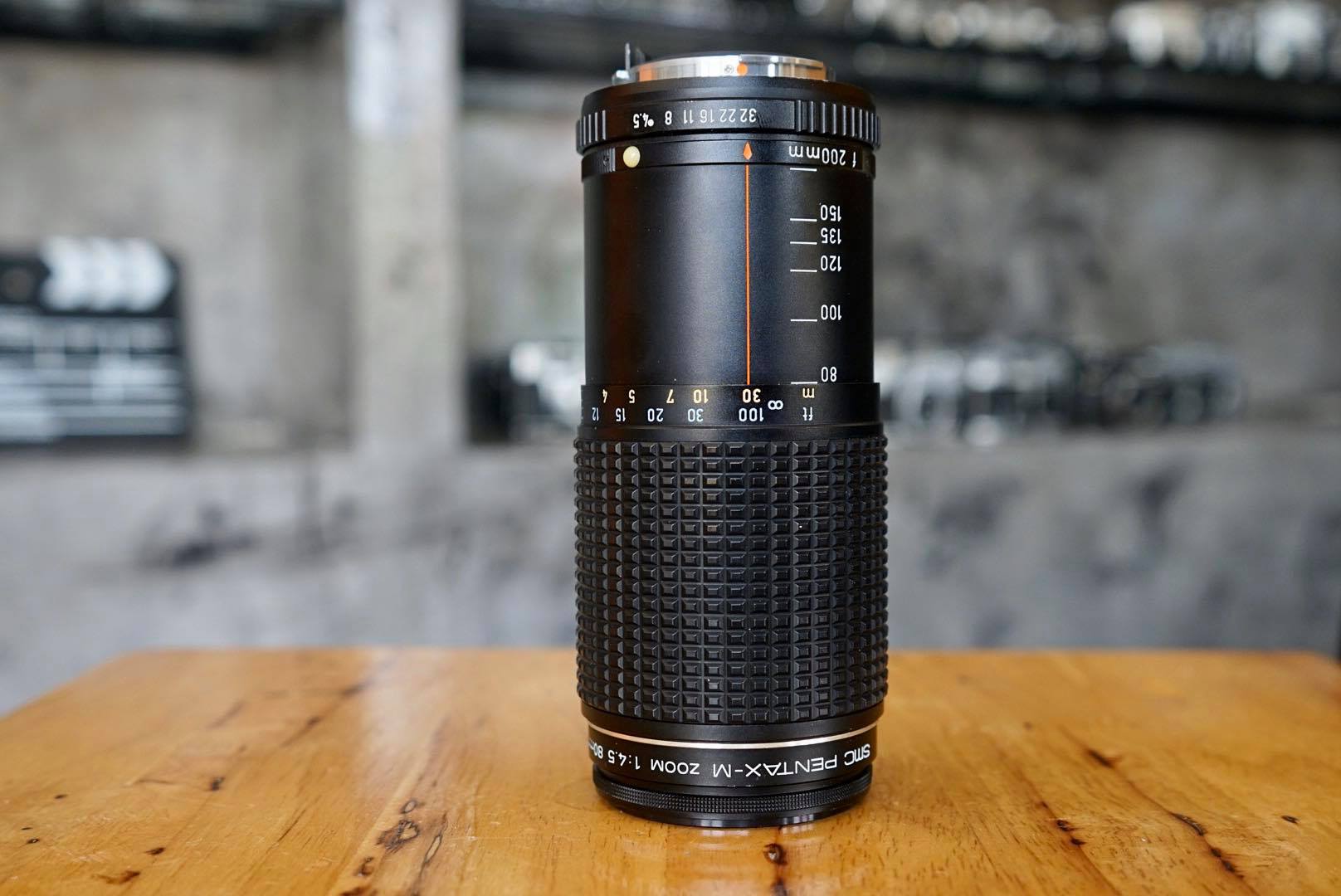 SMC PENTAX-M ZOOM 80-200MM.F4.5 PK MOUNT