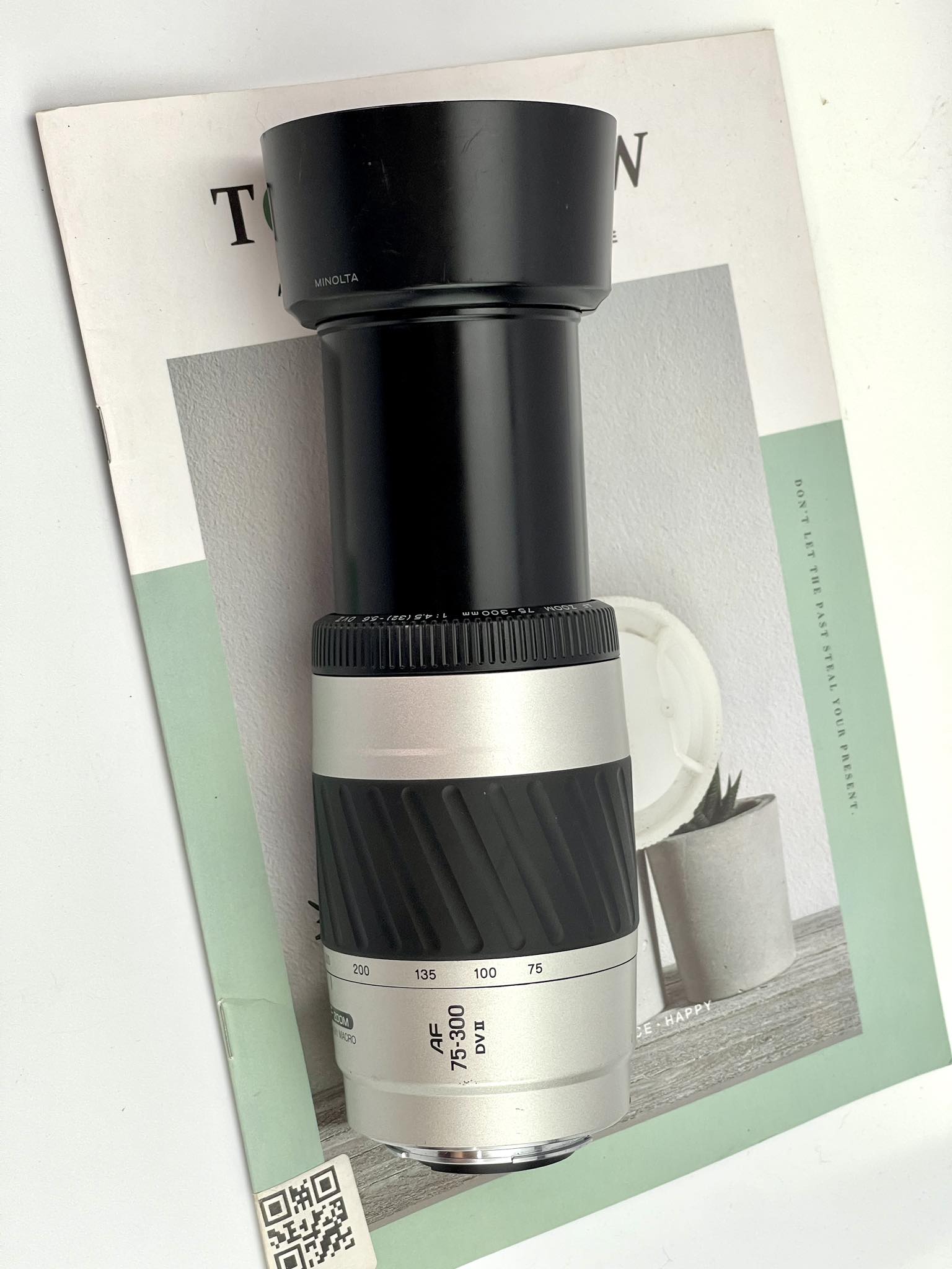 MINOLTA AF ZOOM 75-300MM.F4.5(32)-5.6 DVII MA MOUNT