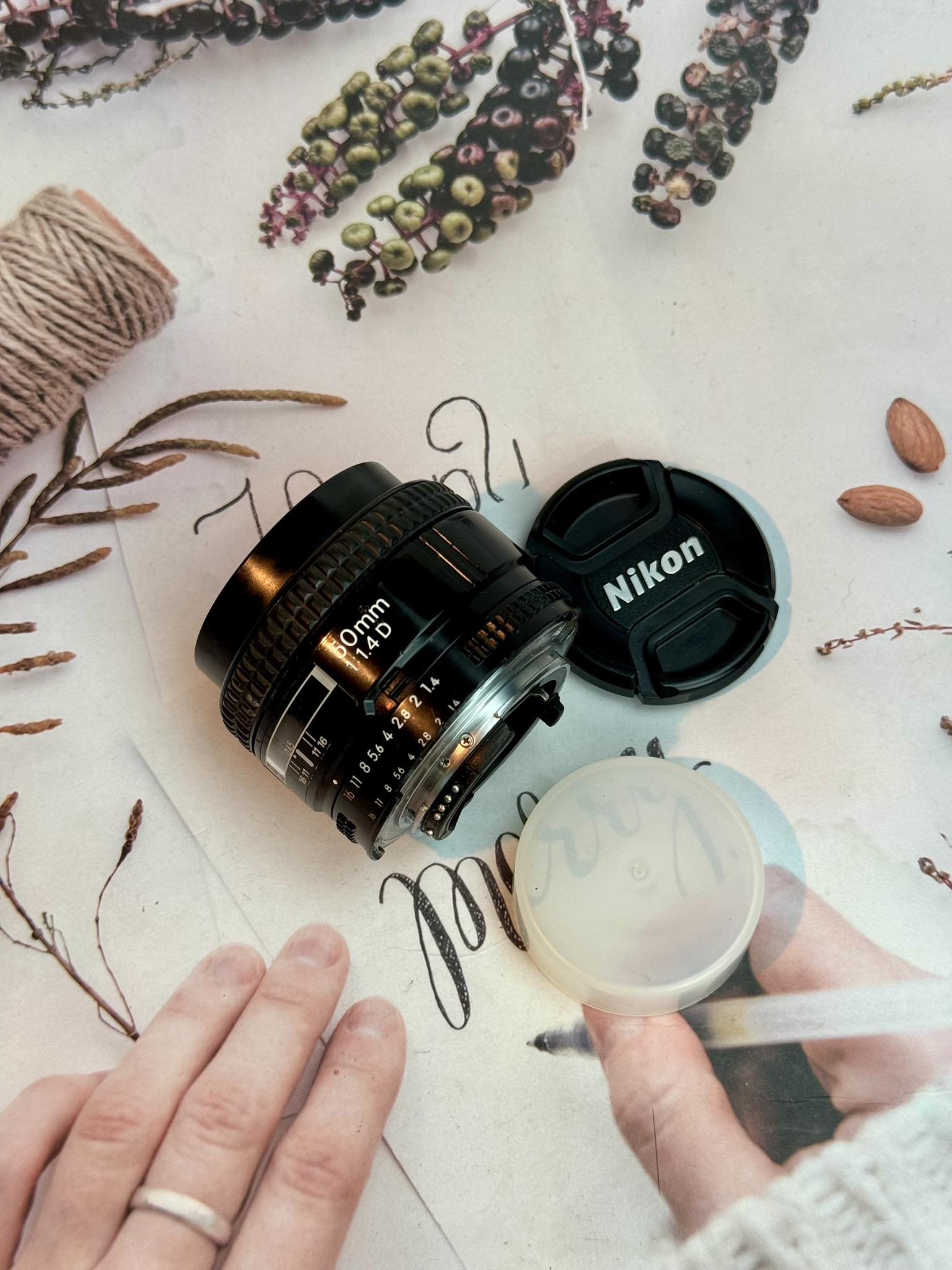 NIKON AF NIKKOR 50MM.F1.4D AIS MOUNT(NO.2)