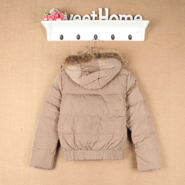 เสื้อกันหนาว ขนเป็ด แต่งหมวกฮูท สีดำ brandname ดัง ยุโรป MONCLER