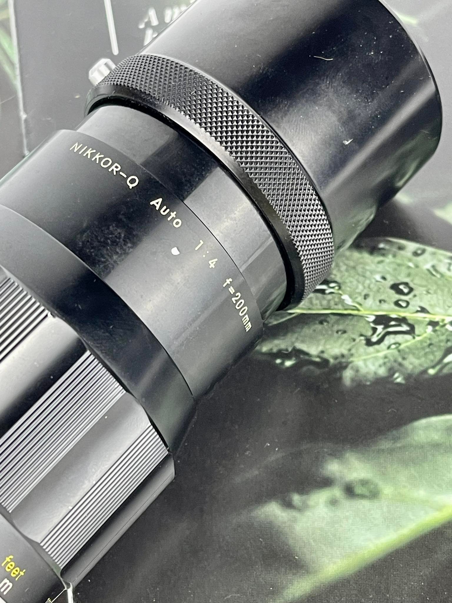 NIKKOR-Q. AUTO 200MM. F4 NIKON NON AI MOUNT