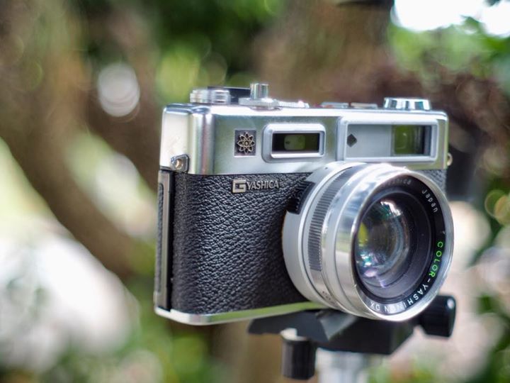 YASHICA ELECTRO 35 GS YASHICA YASHINON DX 45MM.F1.7