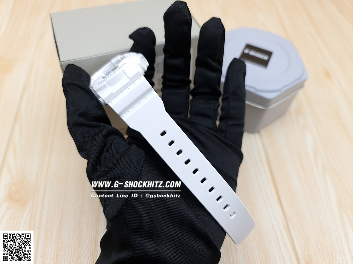 CASIO G-SHOCK นาฬิกาข้อมือ นาฬิกากันน้ำ นาฬิกาของแท้ ประกันศูนย์ CMG 1 ปี รุ่น GMA-S120MF-7A1 นาฬิกาสีขาว