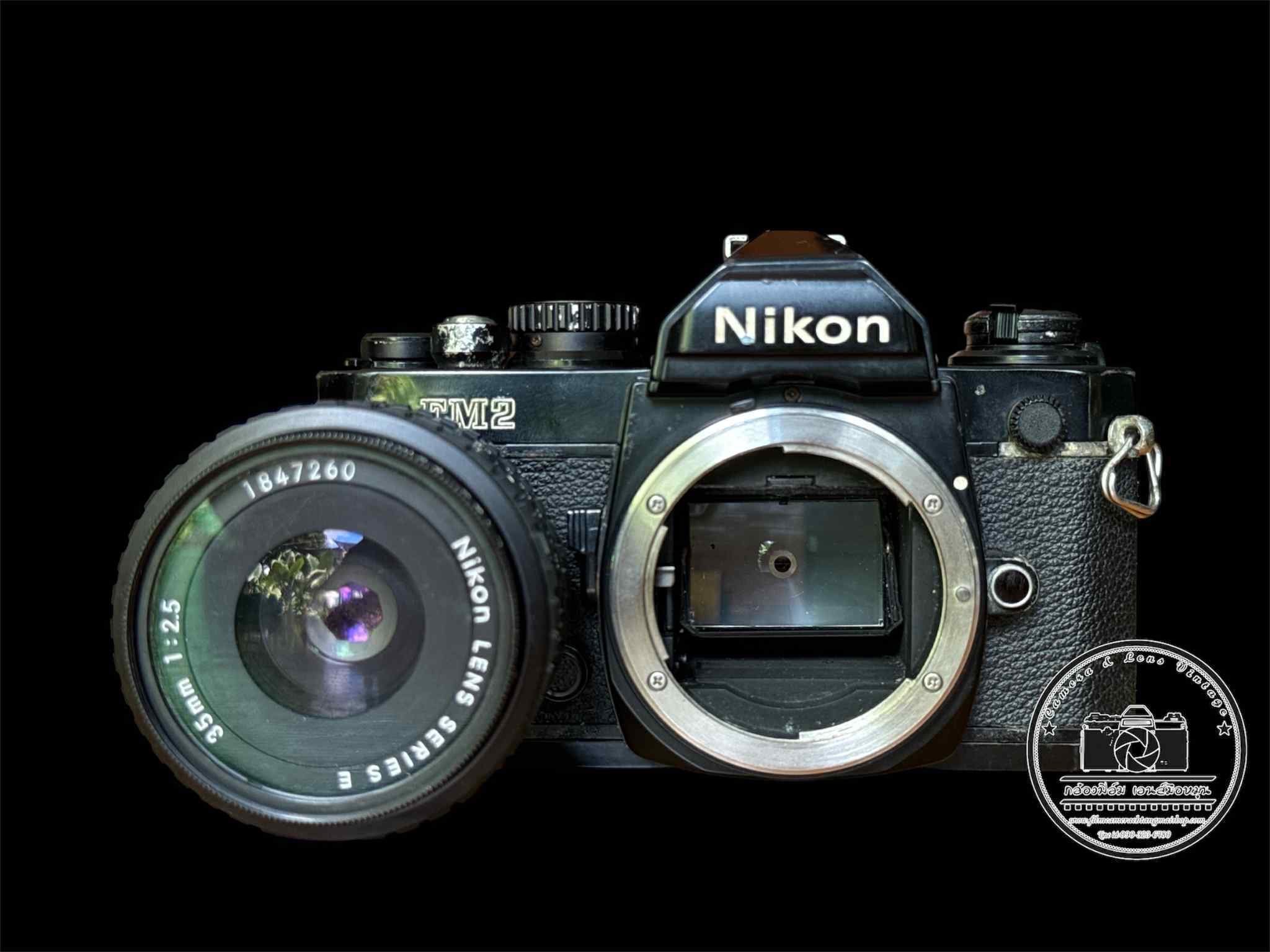 NIKON FM2 NIKON LENS SERIES E 35MM.F2.5 - ฟิล์มคาเมร่า เชียงใหม่ซ๊