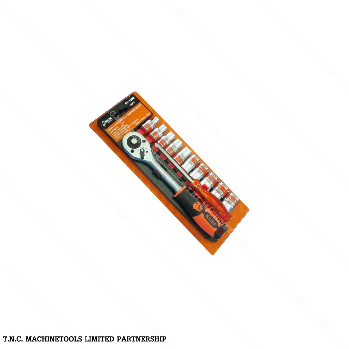 บล็อกชุด KOCHE 13 ตัวชุด 1/2” x 6PT/12PT