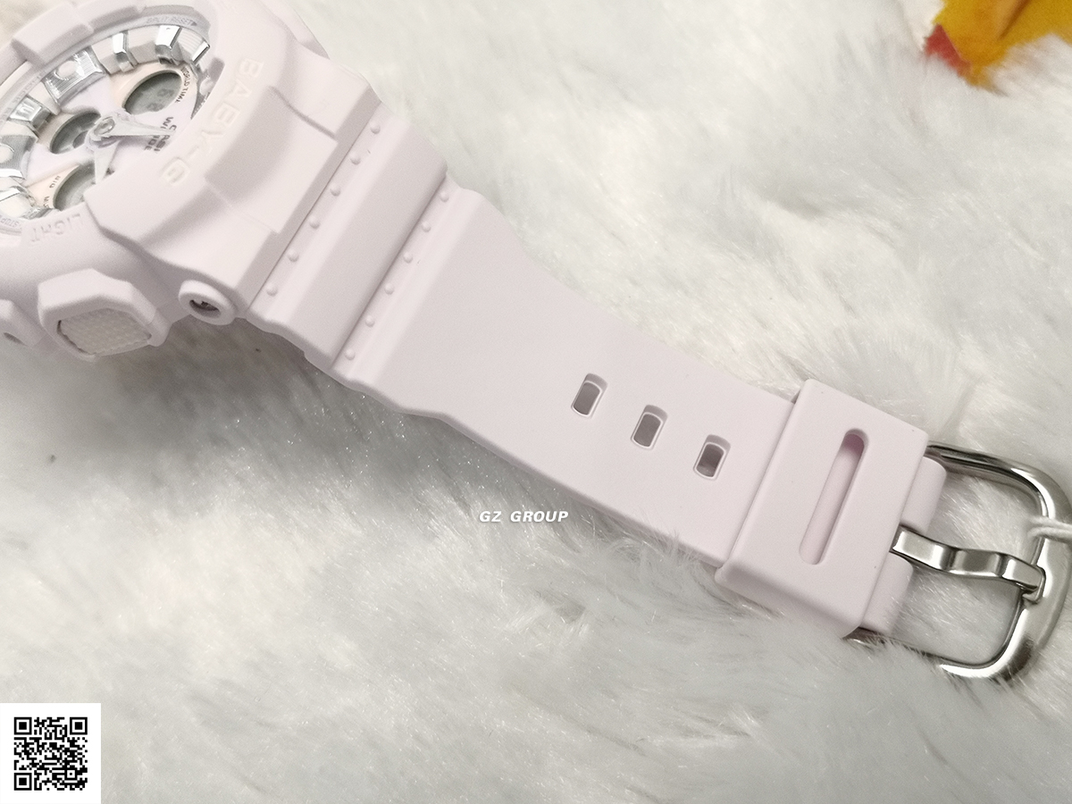 CASIO BABY-G นาฬิกาข้อมือ นาฬิกากันน้ำ นาฬิกาของแท้ ประกันศูนย์ CMG 1 ปี รุ่น BA-130WP-6A นาฬิกาสีม่วง