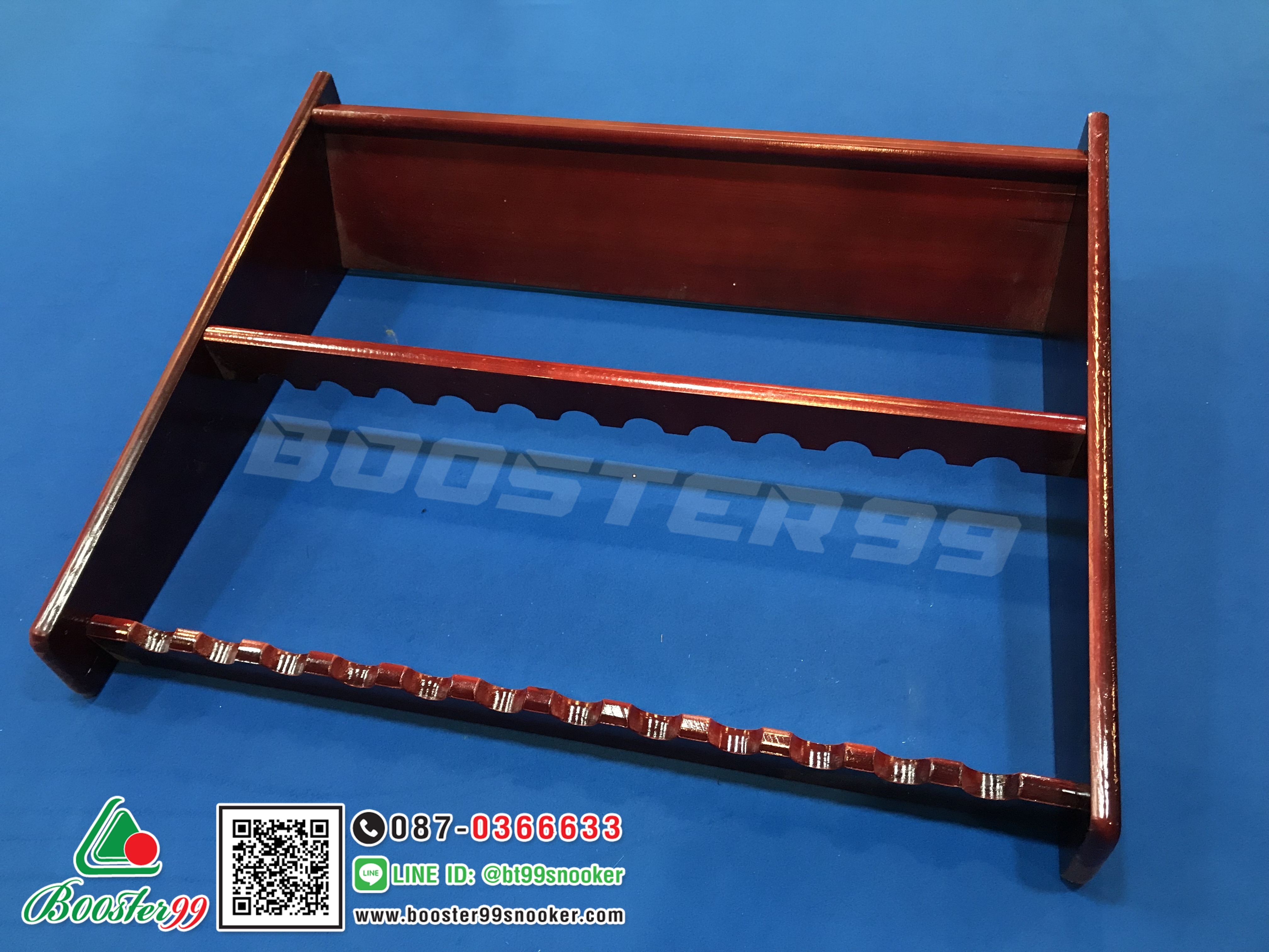 ที่วางไม้คิว ตั้งพื้่น 12ด้าม ทรงยาว ไม้ (1อัน)(TN06)