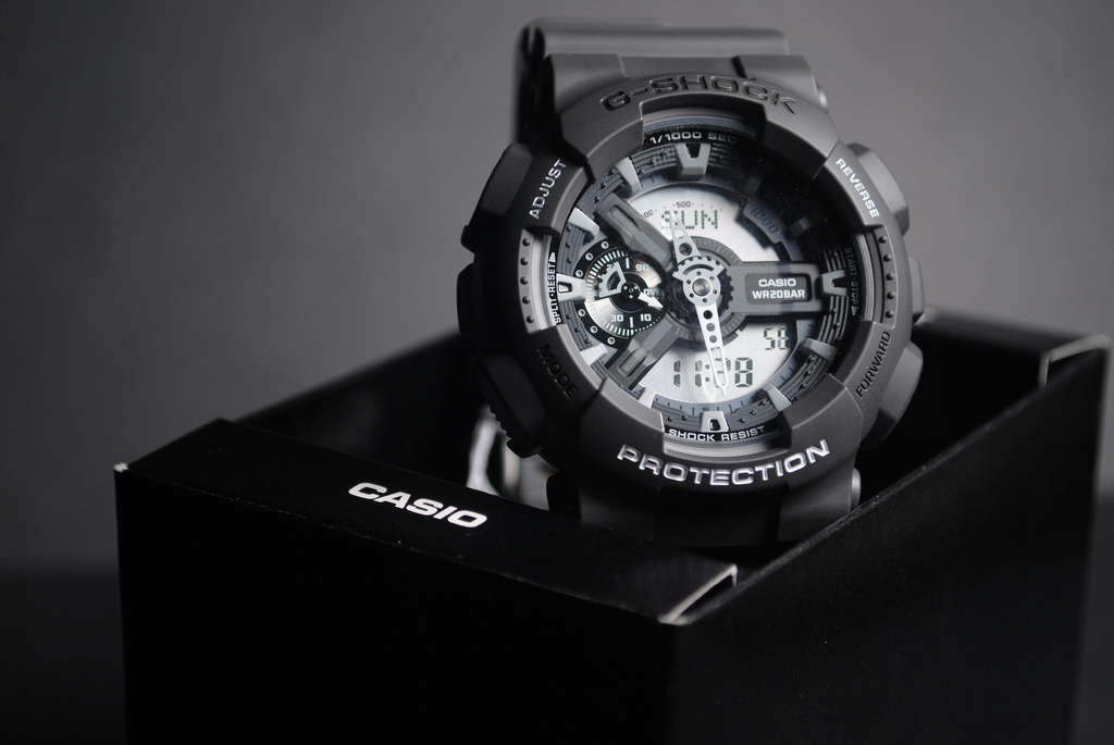 CASIO G-SHOCK นาฬิกา CASIO G-SHOCK รุ่น GA-110C-1A ของแท้ประกันศูนย์ CMG 1ปี GA-110C-1A นาฬิกาสีดำ