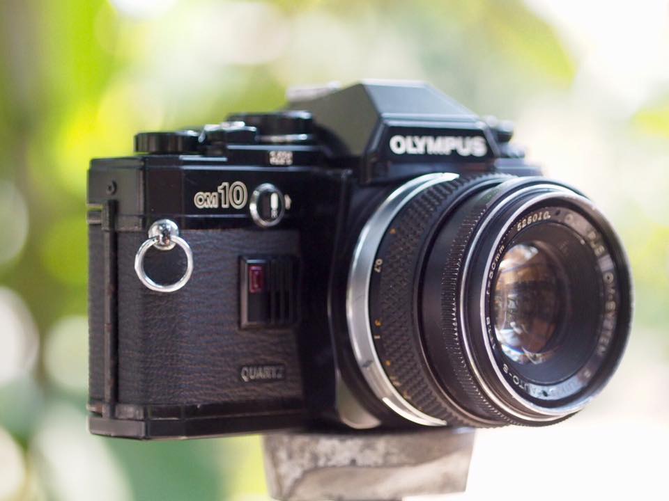 OLYMPUS OM10 OLYMPUS OM SYSTEM F. ZUIKO AUTO S 50MM. F1.8