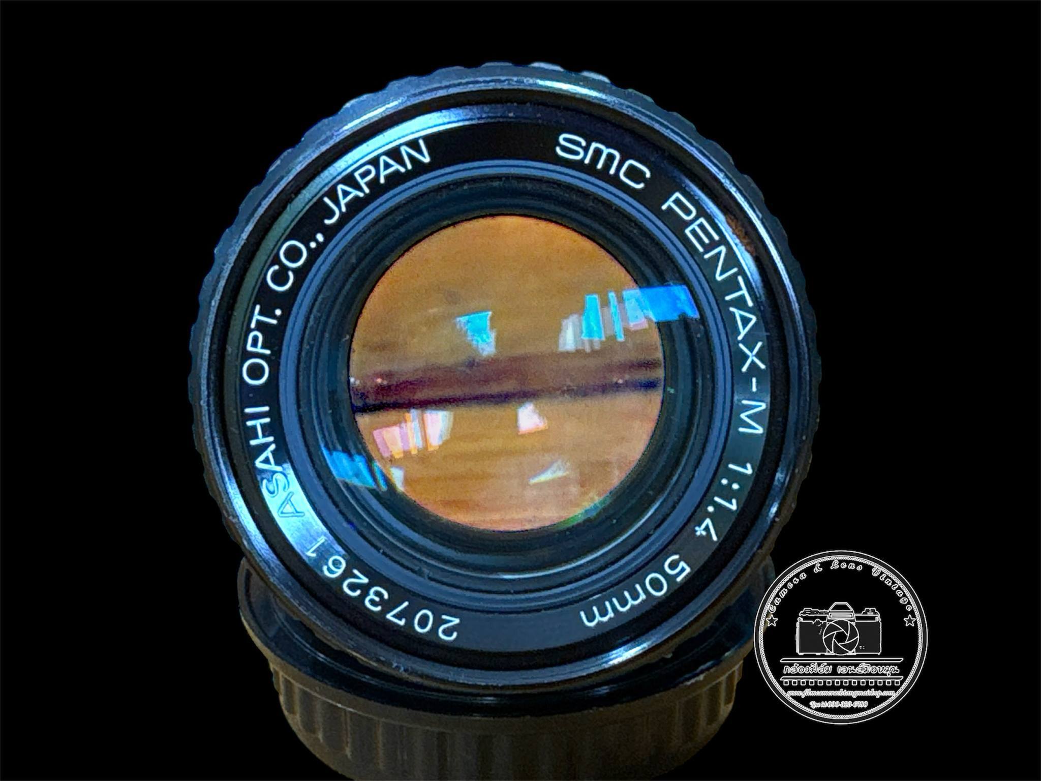 SMC PENTAX-M 50MM.F1.4 PK MOUNT