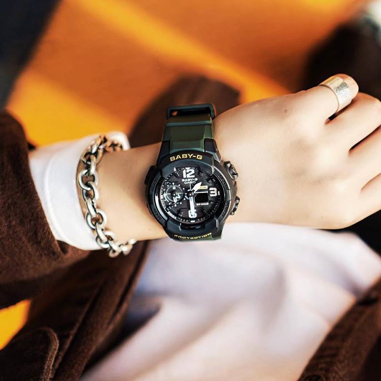 CASIO BABY-G นาฬิกาข้อมือ นาฬิกากันน้ำ นาฬิกาของแท้ ประกันศูนย์ CMG 1 ปี รุ่น BGA-230-3B นาฬิกาสีดำ