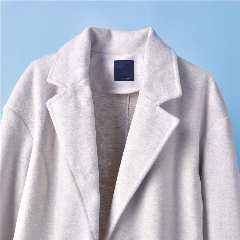 เสื้อโค้ดกันหนาว เสื้อกันหนาว overcoat โค้ทวูล สักหลาด ผสมวูล สีดำ แต่งคอปก กระดุมสองแถว แบรนด์ATCHING สำเนา สำเนา สำเนา สำเนา สำเนา ดำ