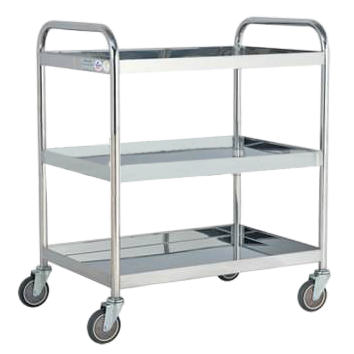 Stainless Steel For Lab รถเข็นสแตนเลส 3 ชั้น