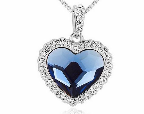 สร้อยคอ ผู้หญิง สร้อยคอ คริสตัลแท้ จาก Swarovski ห้อย จี้หัวใจ ล้อมเพชร สุดหรู ใส่ออกงาน สร้อยคอคริสตัล ของขวัญให้แฟน แบบมีระดับ 114895